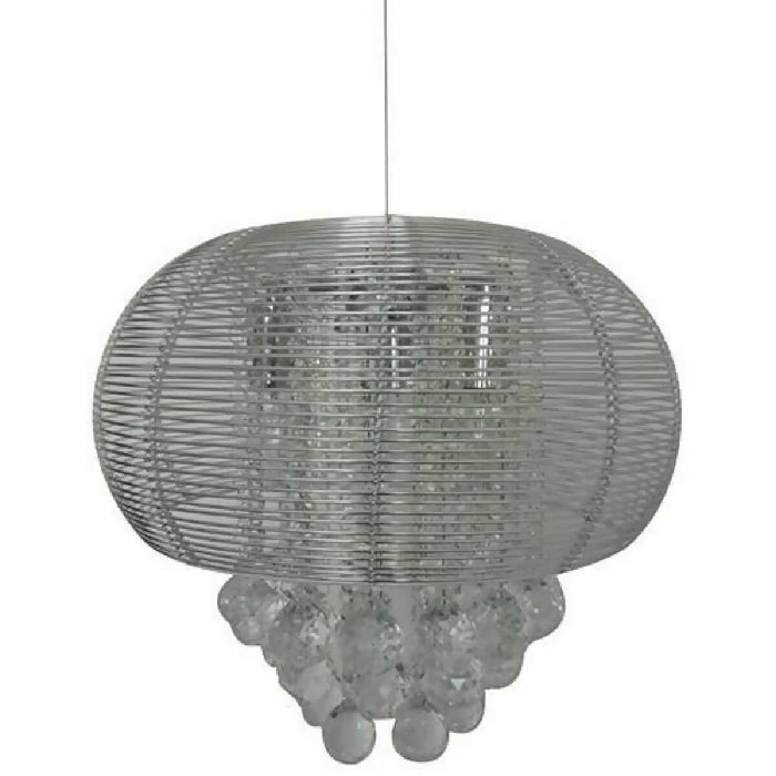 LAMP. TECHO CROMO 3L E14 40W