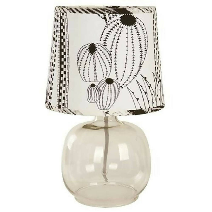 LAMP. MESA TRANSPARENTE 1L E27 60W