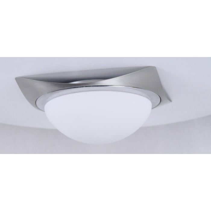 LAMP. TECHO NIQUEL SATINADO 2L E27 60W