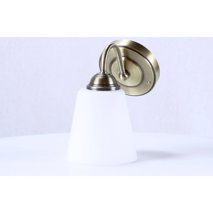 LAMP. PARED BRONCE ANTIGUO 1L E27 60W