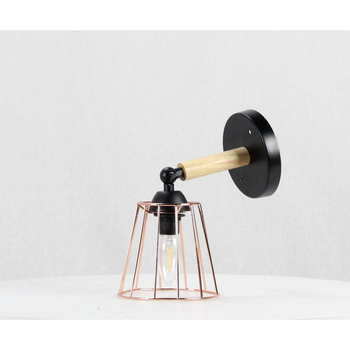 LAMP. PARED NEGRO 1L E14 40W