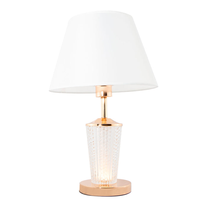 Lámpara de Mesa Moderna Blanco Socket E27 60w 1 Luz