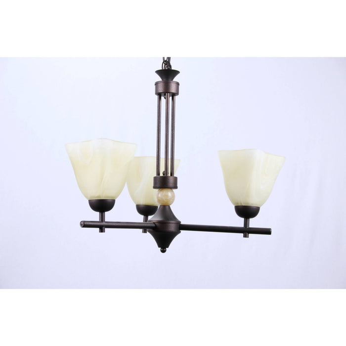 LAMP. TECHO CHOCOLATE 3L E27 60W