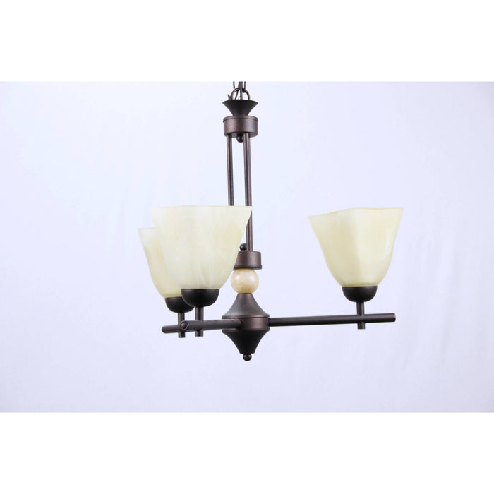 LAMP. TECHO CHOCOLATE 3L E27 60W