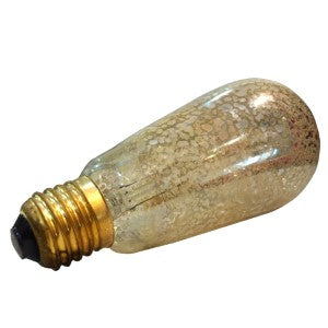 Foco Vintage Filamento de Carbono Craquelado 40w Socket E27 15000 horas de vida