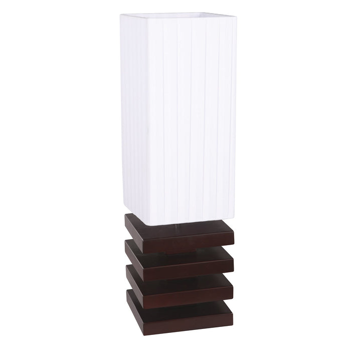 Lampara  Mesa E-27 1L 40W Acab. Chocolate