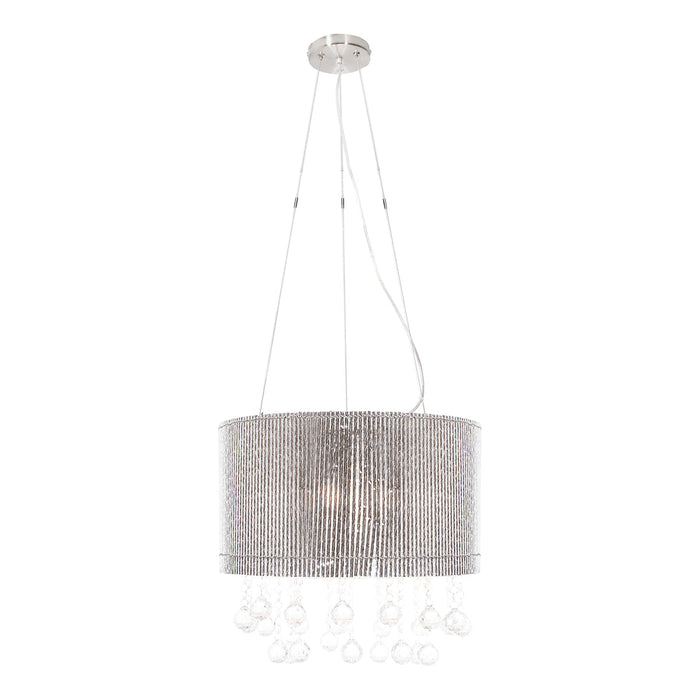 Lámpara Colgante Lumicentro Níquel Satinado 3 Luces 60W E27