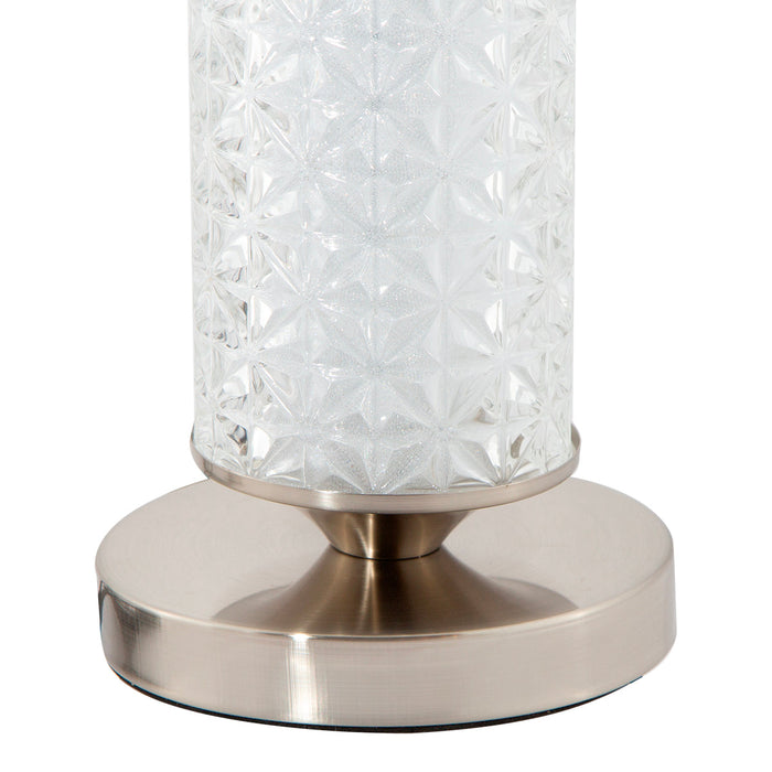 Lámpara de Mesa Clásico Blanco E27 60w 1 Luz