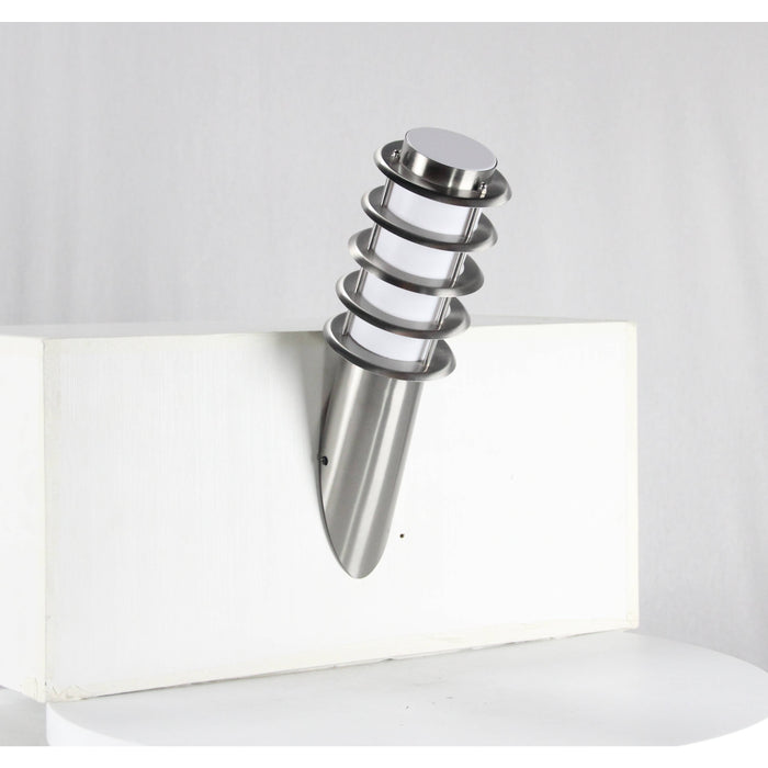 LAMP. EXT. PARED PLATEADO 1L E27 60W