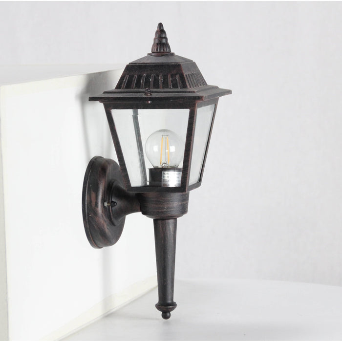 LAMP. EXT. PARED OXIDO 1L E27 60W