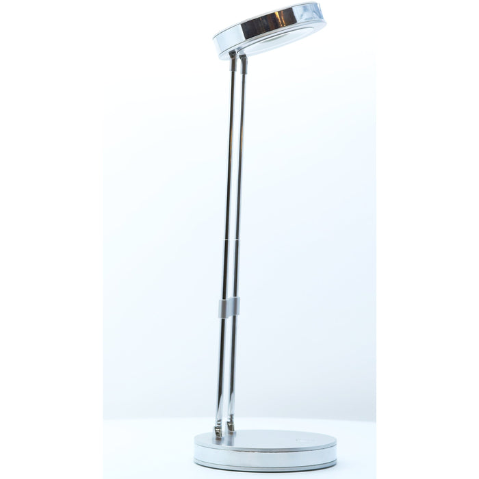 LAMP. LED ESCRITORIO CROMO Y PLATEADO 1L 5W 85-265V 6400K