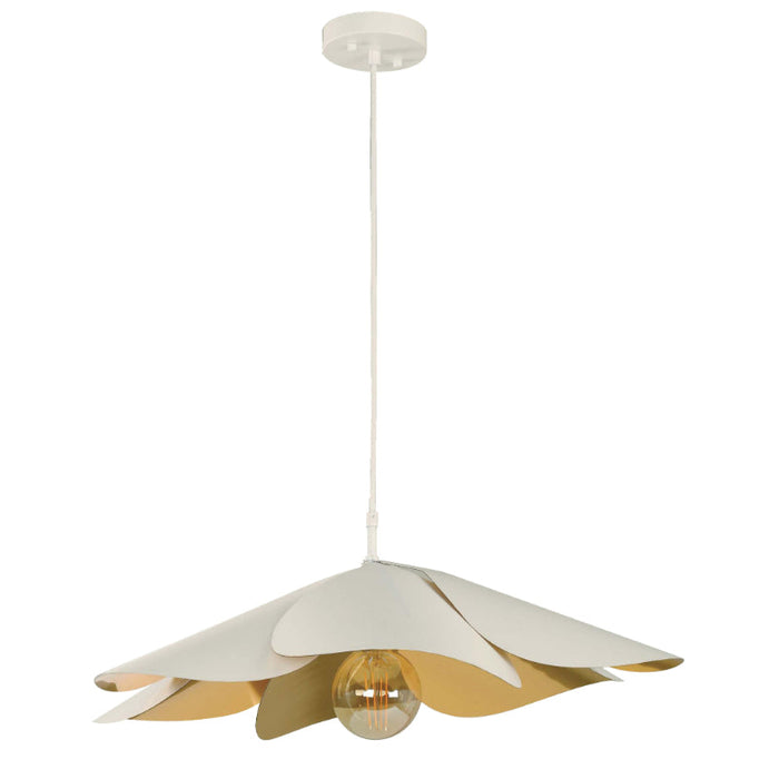 LAMP.  TECHO BLANCO 1L E27 40W