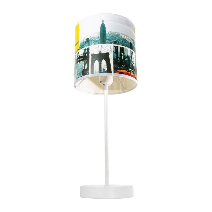 Lámpara de Mesa de 60 W Color Blanco