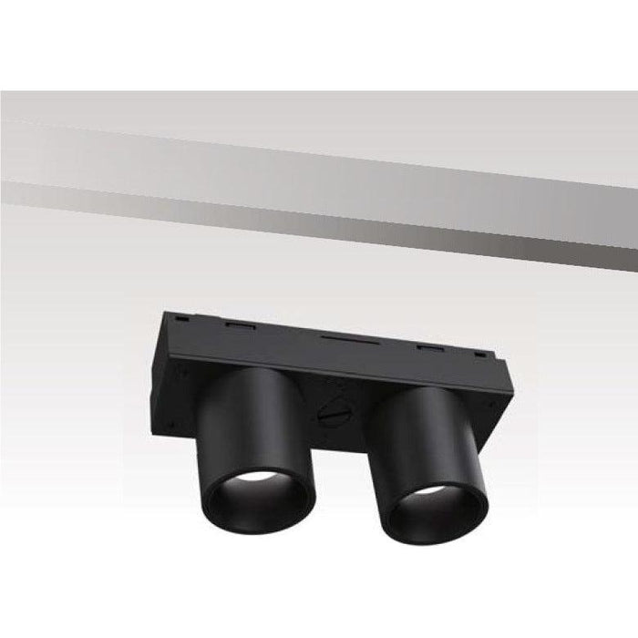 Lámparaled Spot  Slim Riel Negro 1L 5.3W 24V 3000K Beam Angle 35°