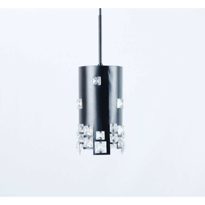 Lámpara Techo Negro 1L E27 60W N/B