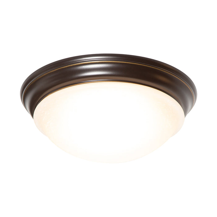 Plafón De Techo Led 17w, Acabado Bronce , Luz Cálida 3000k
