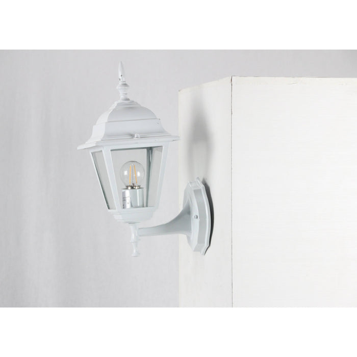 LAMP. EXT. PARED BLANCO 1L E27 100W