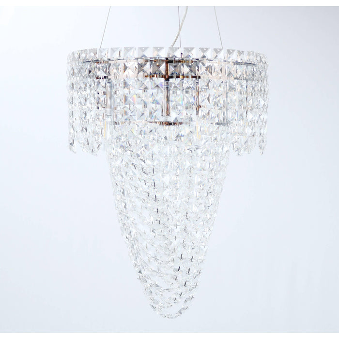 Lámpara Colgante Cromo 6L E14 40W