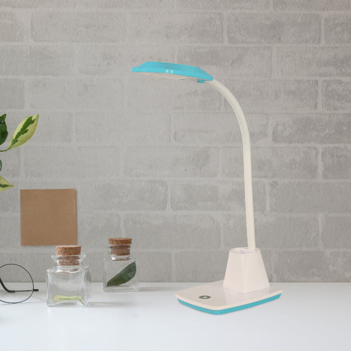 LAMP. LED ESCRITORIO AZUL 1L 4W 100-240V 6000K (ATENUABLE, TOQUE)