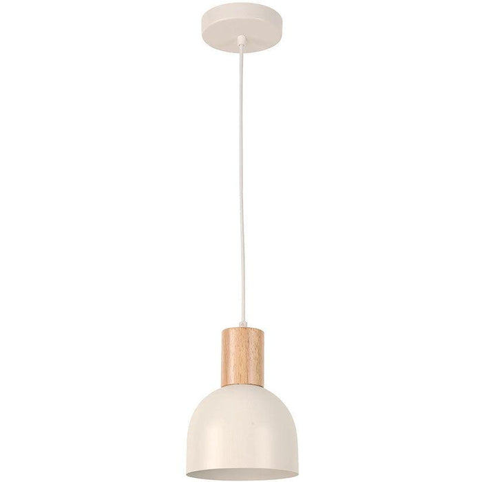Lámpara Colgante Blanco 1L E27 40W