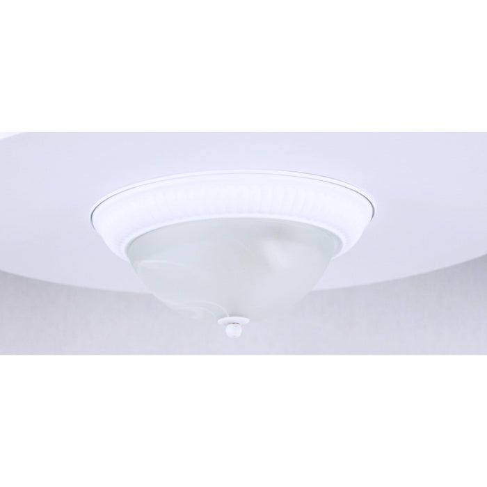 LAMP. TECHO BLANCO 1L E27 60W (2 PIEZAS)
