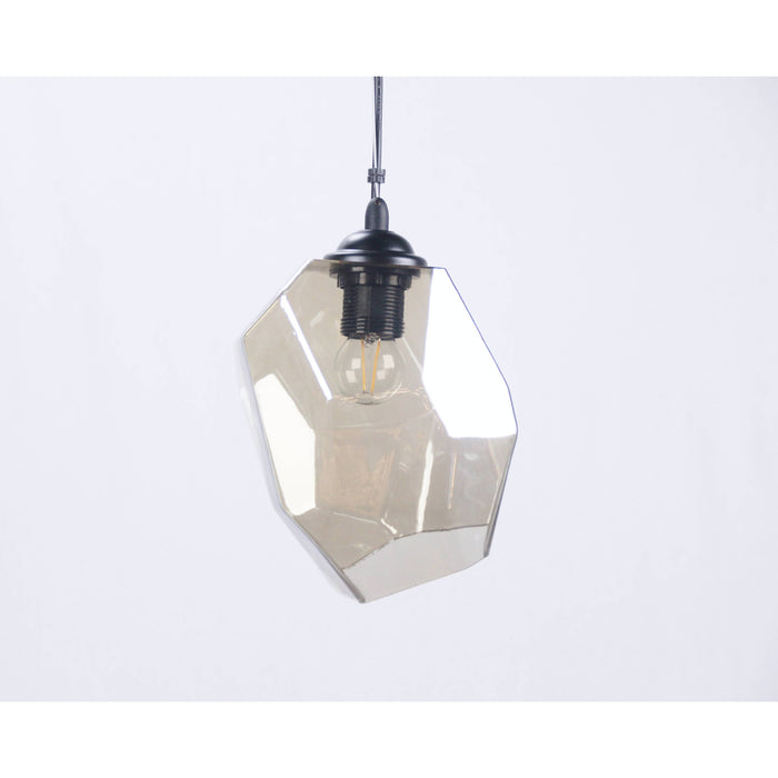 Lámpara Colgante Negro 1L E27 40W