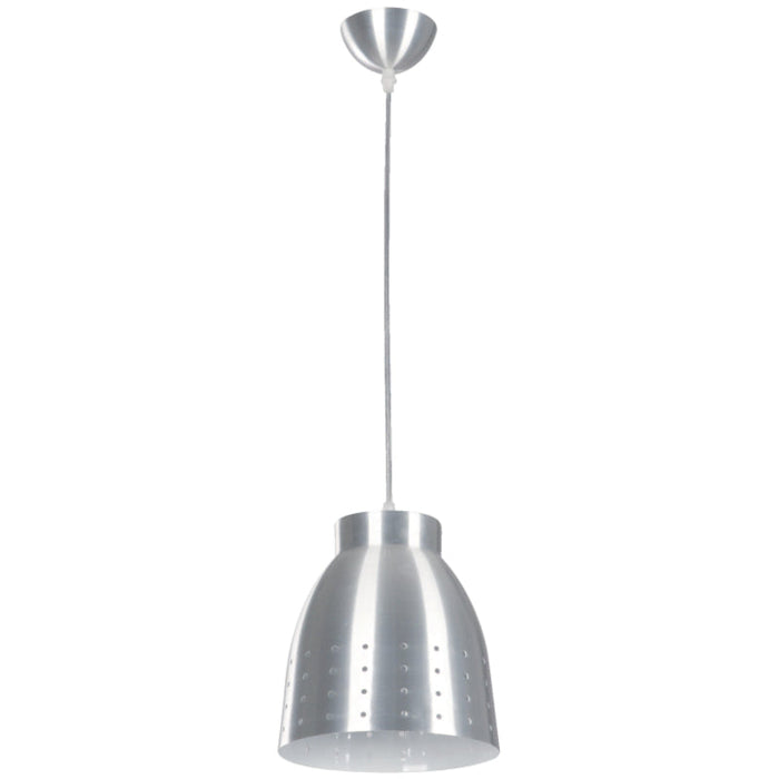 LAMP. COLGANTE CROMO 1L E27 60W