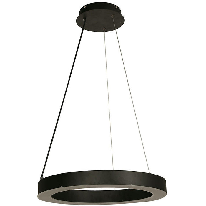 LAMP. LED TECHO NEGRO 24W 100-277V 3000K