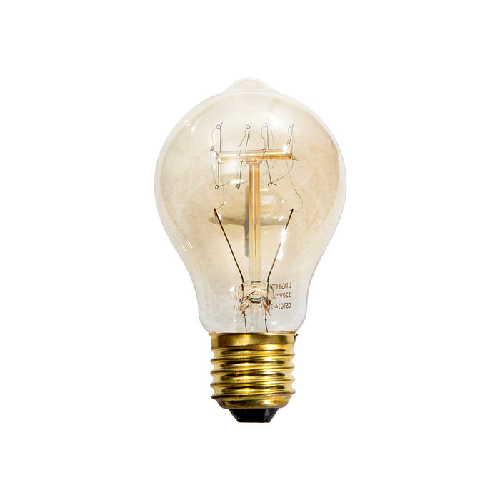 Foco Vintage Filamento De Carbono A60 40w E27 2700k 6-Pack
