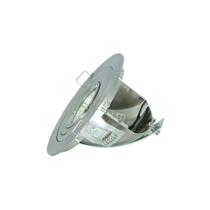 Empotrado Aluminio Níquel Satinado G635 50w 1 Luz / 3 Piezas