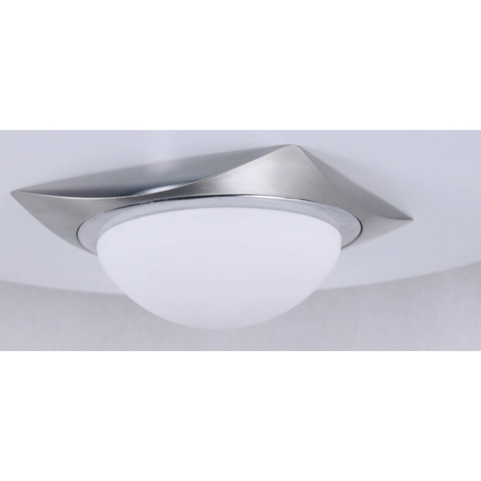 LAMP. TECHO NIQUEL SATINADO 2L E27 60W