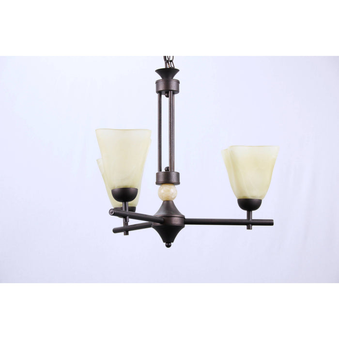 LAMP. TECHO CHOCOLATE 3L E27 60W