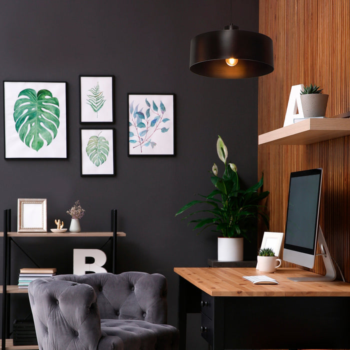 Lámpara Colgante Dark Decor E27 40w 1 Luz