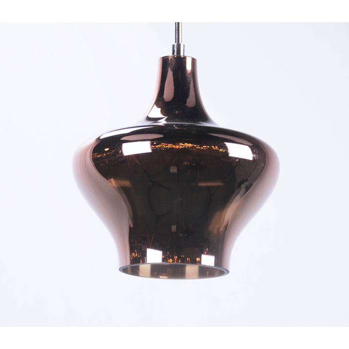 Lámpara Colgante Cromo 1L E14 40W