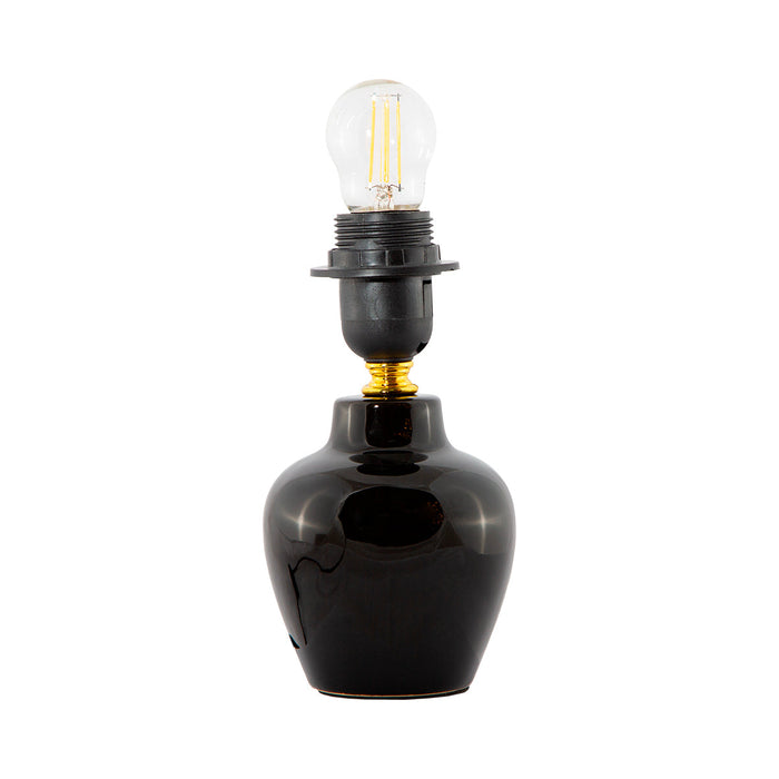 Lámpara de Mesa Dark Decor Negro E27 40w 1 Luz