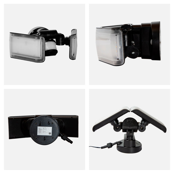Lámpara LED Solar 6000K 5W Sensor de Movimiento IP54 Exterior