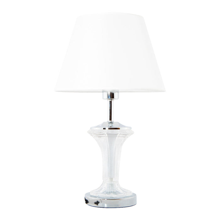 Lámpara de Mesa Clásico Blanco E27 60w 1 Luz