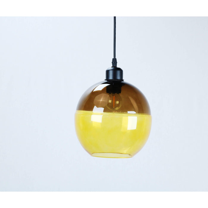 Lámpara Colgante Negro 1L E27 60W