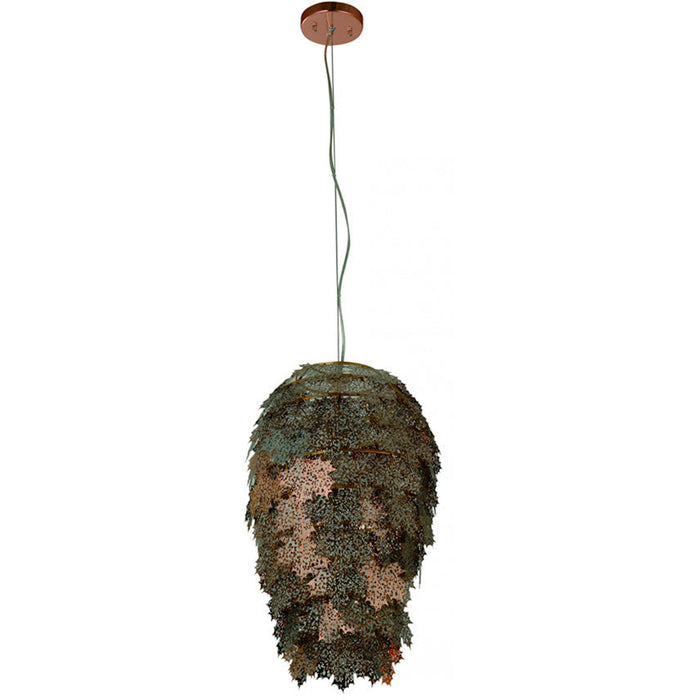 LAMP. TECHO COBRE 1L E27 60W