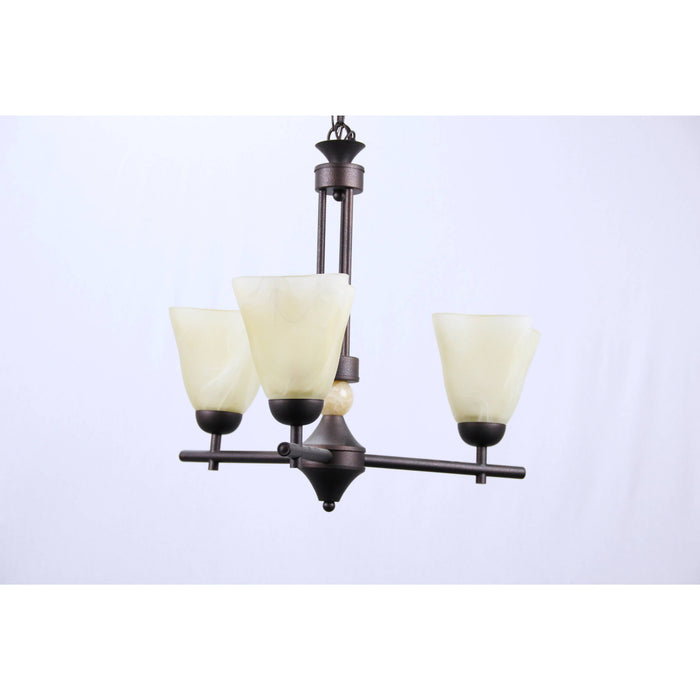 LAMP. TECHO CHOCOLATE 3L E27 60W