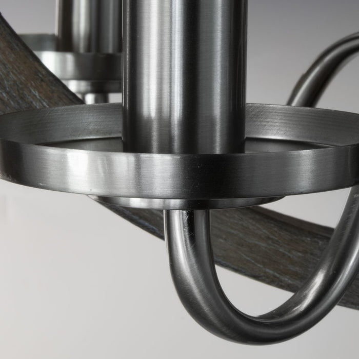 Progress Lighting Lampara Colgante Cromo 6 luces