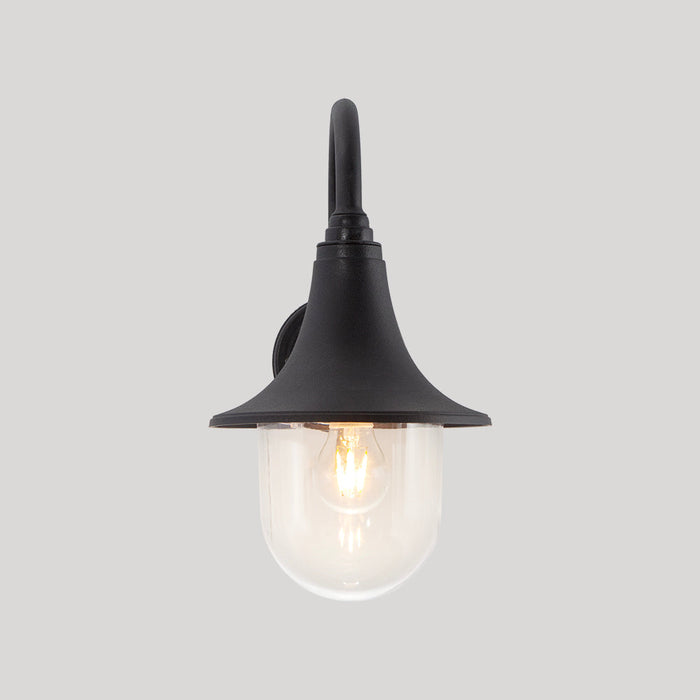 Aplique Pared Exteriores Farol Negro 60w E27 1 Luz