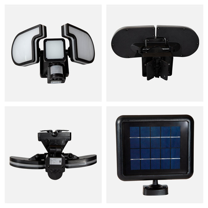 Lámpara Solar LED con Sensor de Movimiento