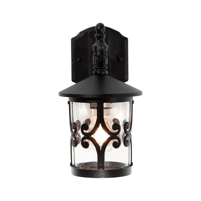 Aplique de Pared Ike Lite Clásico Negro 60W E27 1 Luz