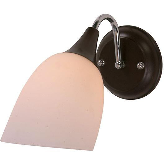 LAMP. PARED CHOCOLATE 1L E27 60W