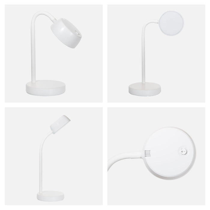 Lámpara LED De Lectura Para Escritorio Luz Blanca 6500K