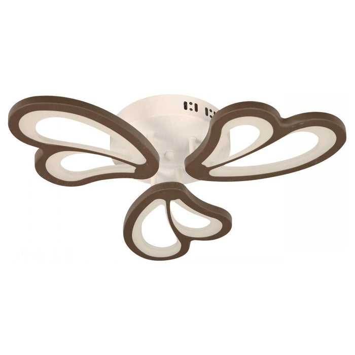 LAMP. LED TECHO CHOCOLATE 1L 25W 120V 4000K (CON CONTROL REMOTO)