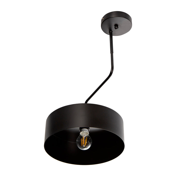 Lámpara de Techo Dark Decor Negro E27 40w 1 Luz