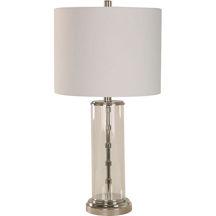LAMP. MESA TRANSPARENTE 1L E27 100W