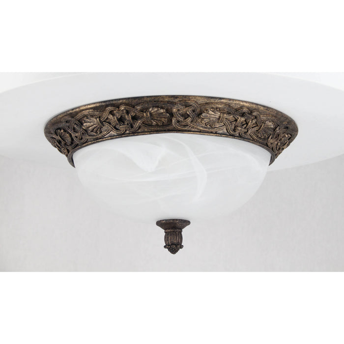 LAMP. TECHO NEGRO CEPILLADO 3L E27 40W